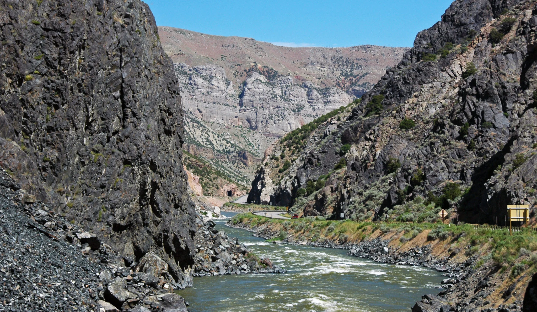 Take A Drive Through Wind River Canyon Scenic Byway