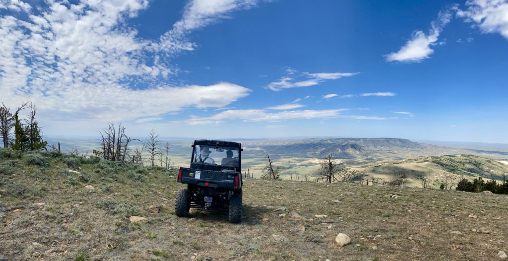 Incredible views from Green Mountain near Jeffrey City.