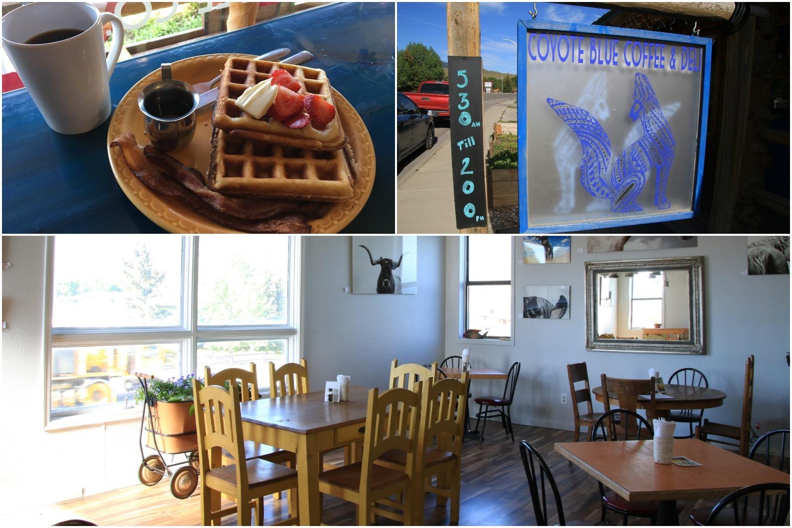 Photos of food and the atmosphere in Coyote Blue Coffee & Deli