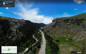 Virtual Road Trip: View over Sinks Canyon in Wind River Country
