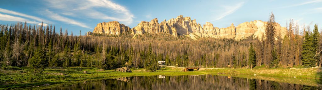 Pinnacle Buttes in the Shoshone National Forest