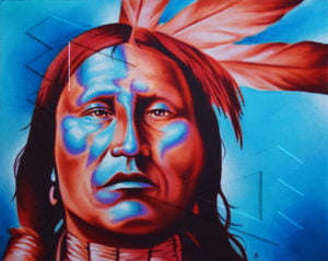 Wind River County artist Robert Martinez is on a mission to adjust your expectations. Of Native art, of Native Americans, of art as a whole.