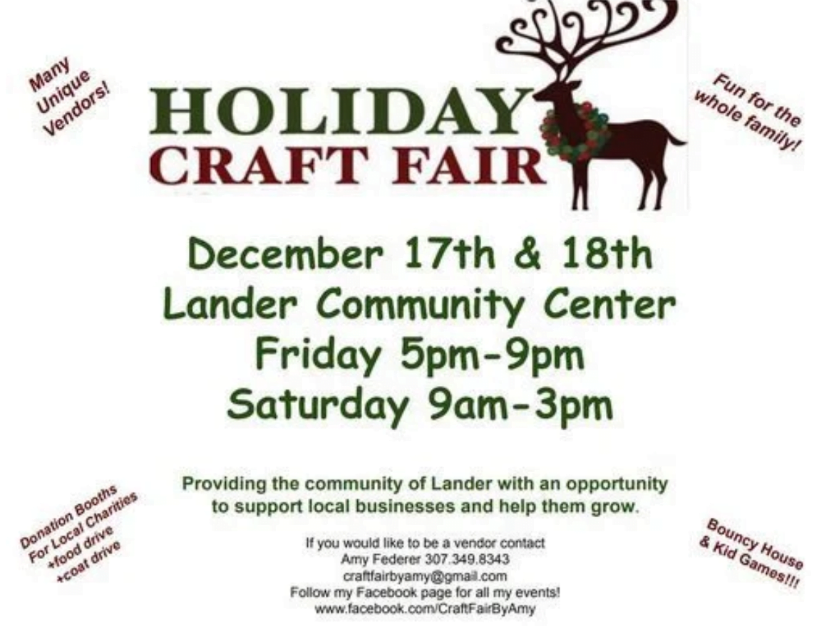 Lander Holiday Craft Fair and Expo