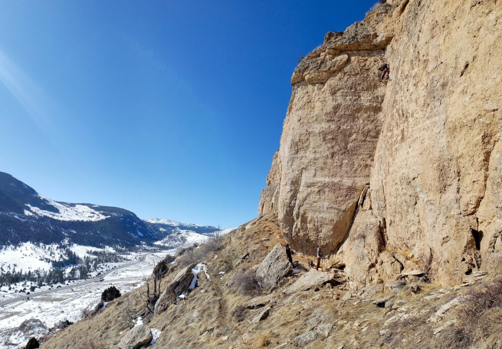 Wind River Country winter climbing