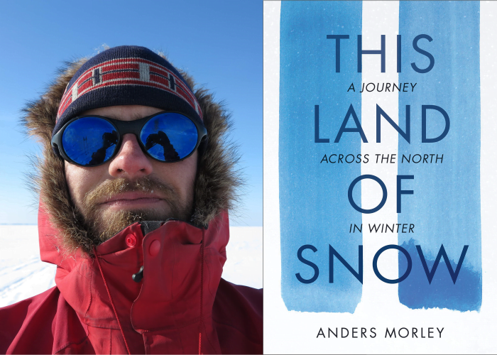 Author Anders Morley at the Lander Library