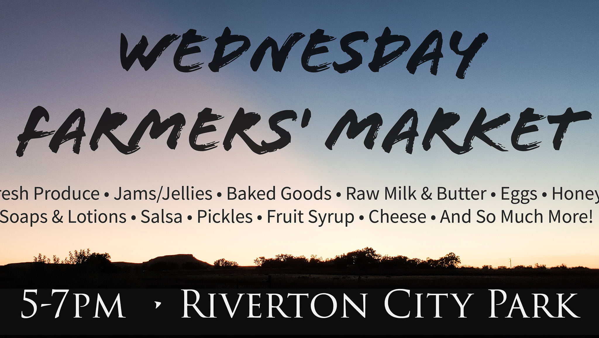 Riverton Wednesday Farmers Market