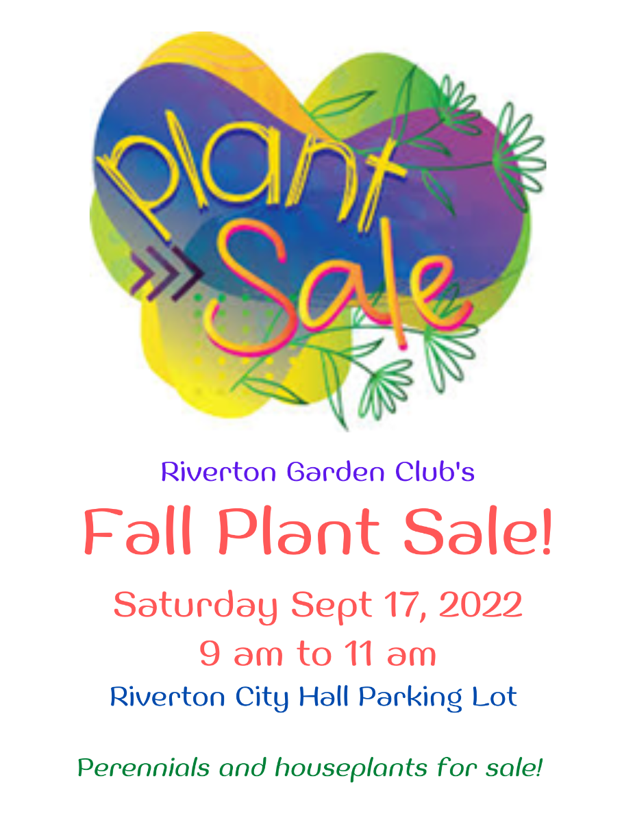 Riverton Garden Club Fall Plant Sale
