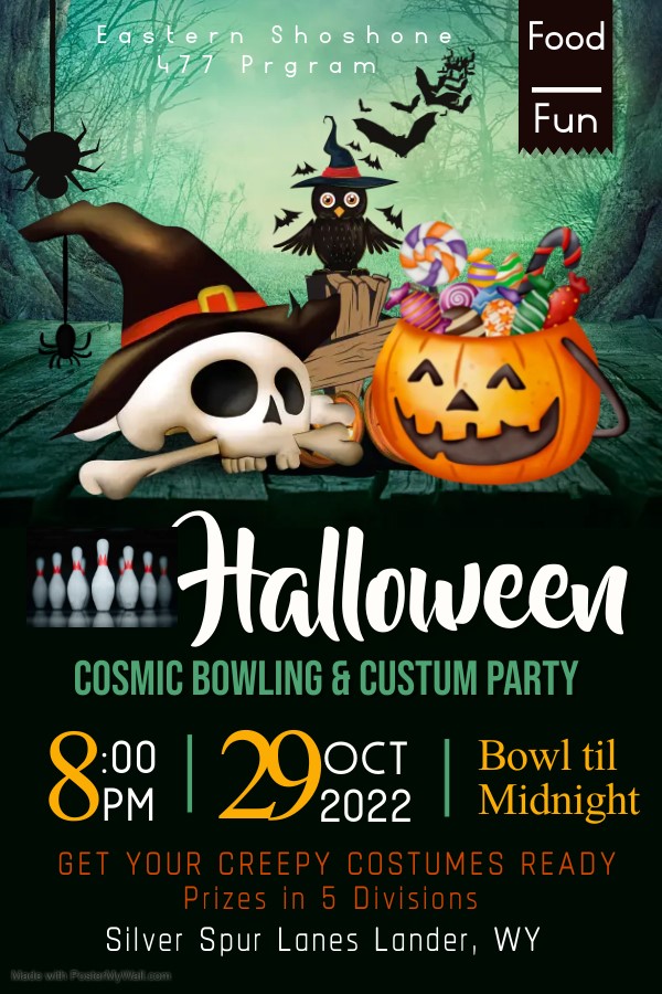 Halloween Cosmic Bowling & Costume Party