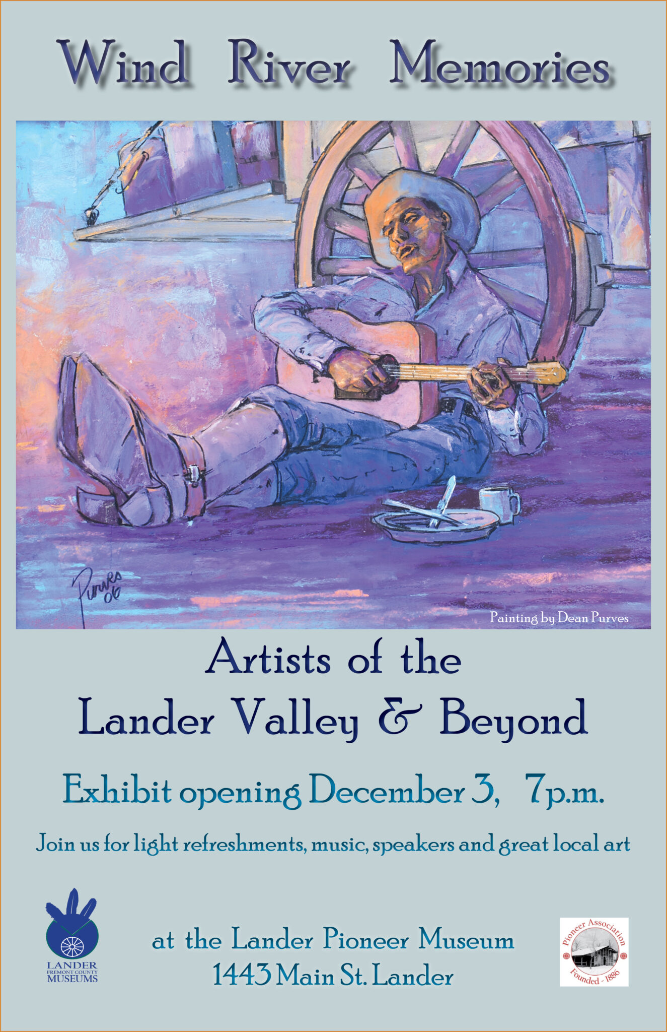 “Memories on the Wind, Artists of the Lander Valley and Beyond" Opening Reception