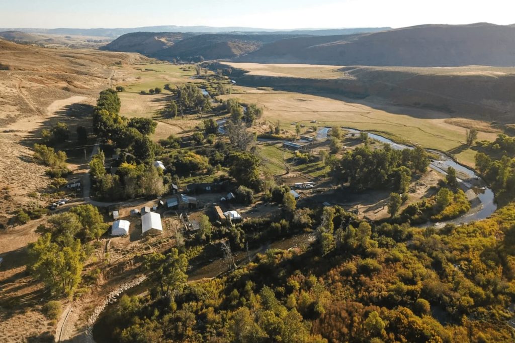 The historical ranch of the Apple King