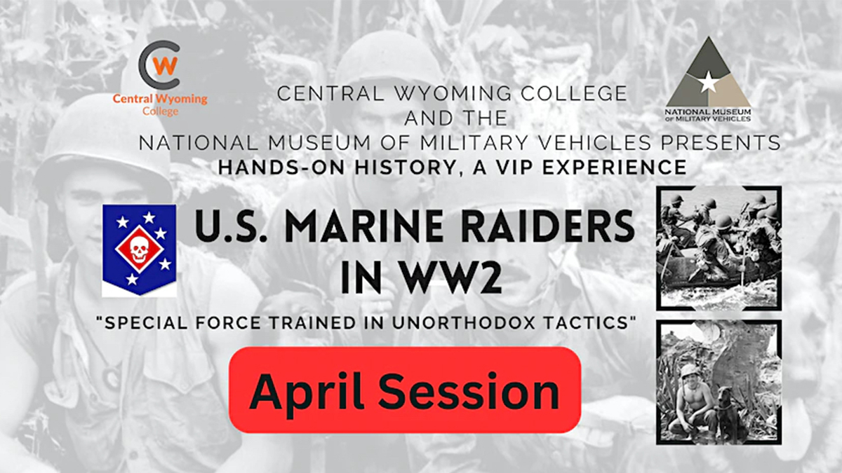 Hands-On History, A VIP Experience: U.S. Marine Raiders in WW2