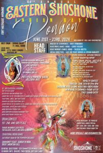 64th Eastern Shoshone Indian Days Powwow Flyer