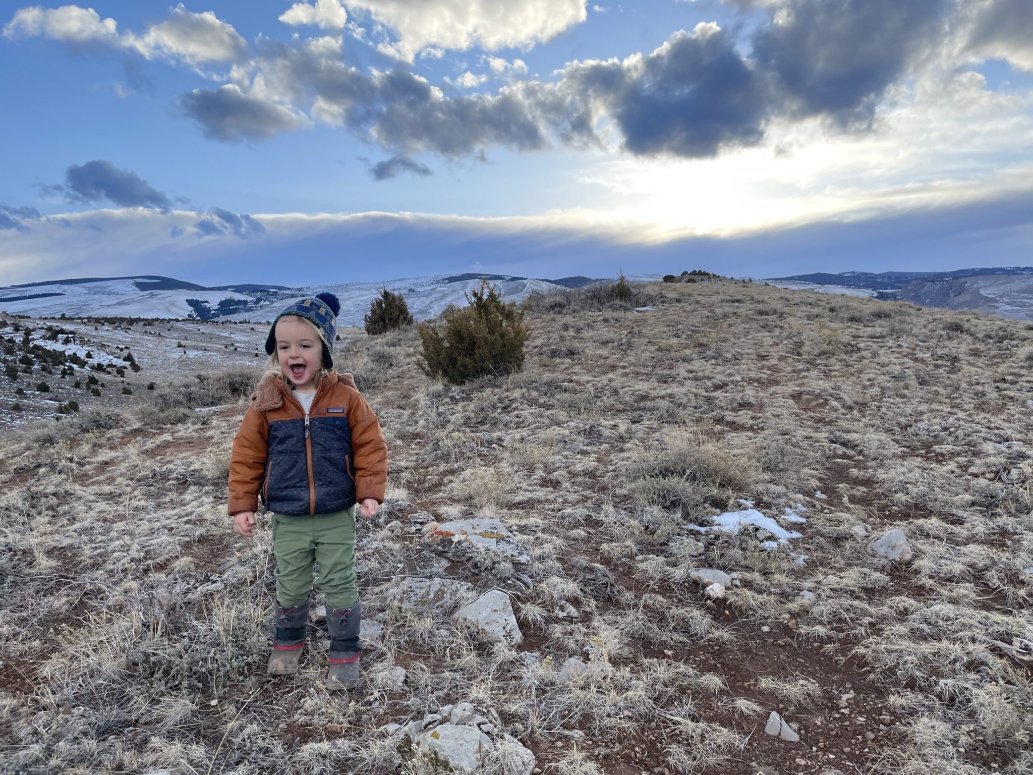 Child Hiking