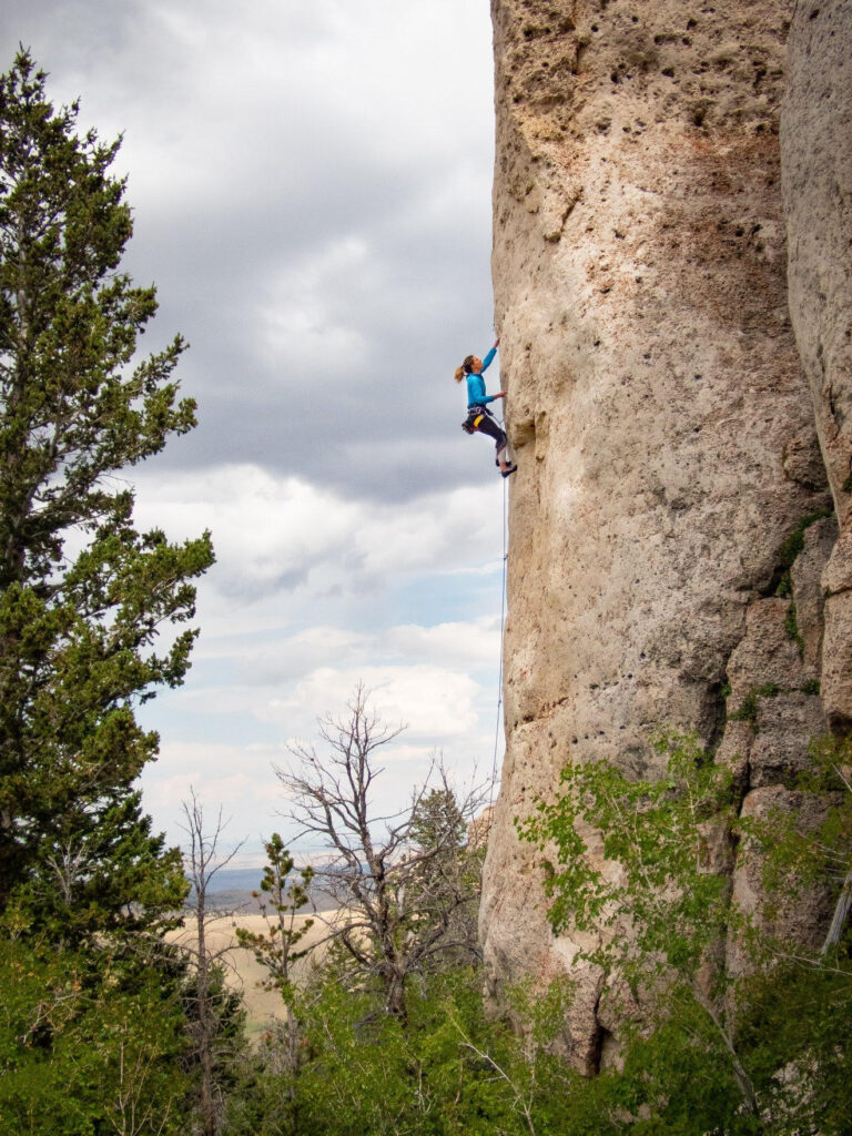 Person Climbing
