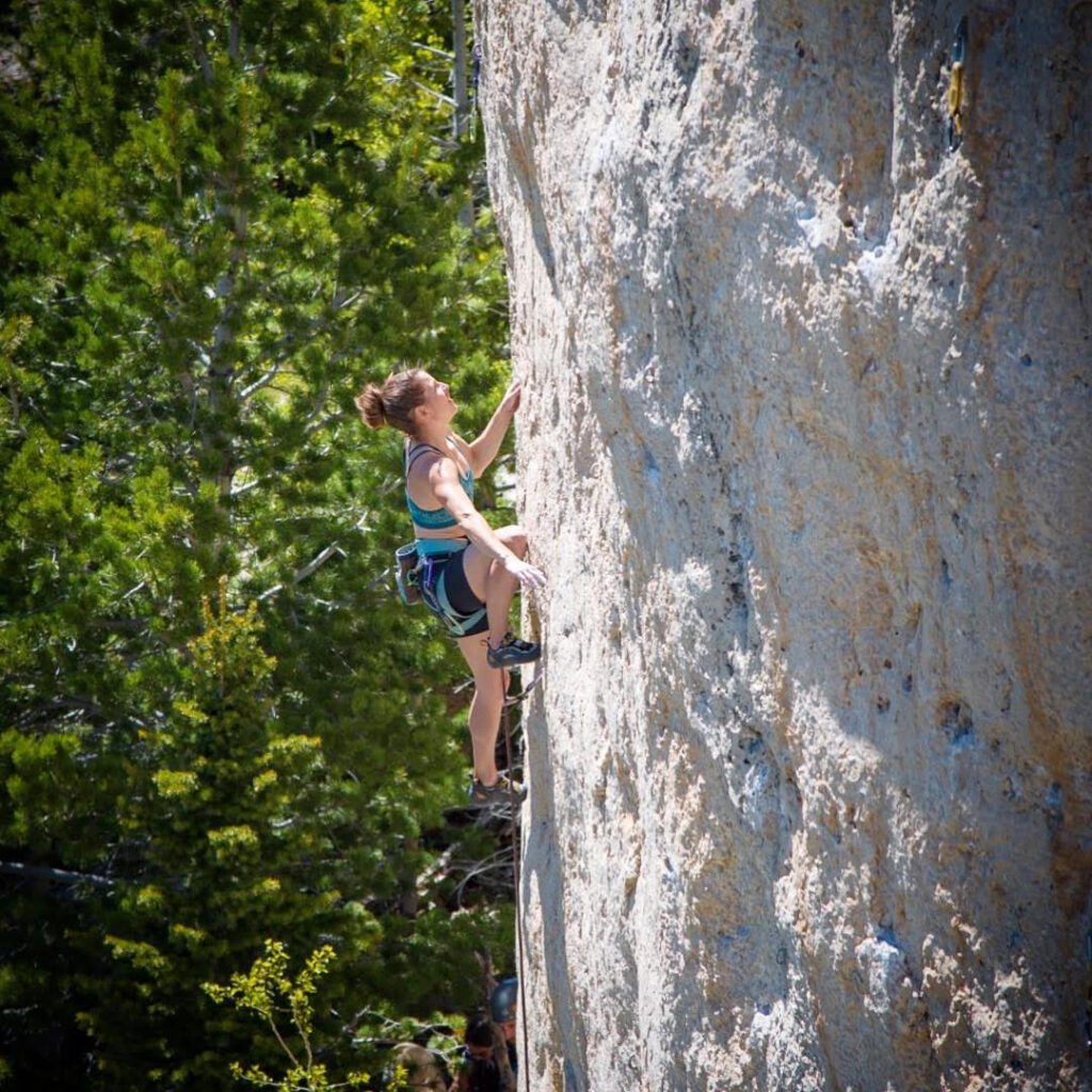 Person Climbing - Close Up