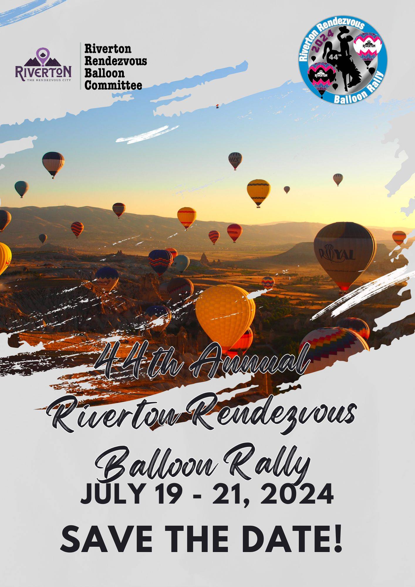 balloon rally poster