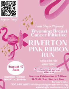 Pink Ribbon Run Flyer