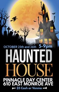 Halloween haunted house