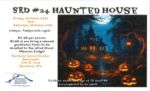 Haunted House flyer 2024