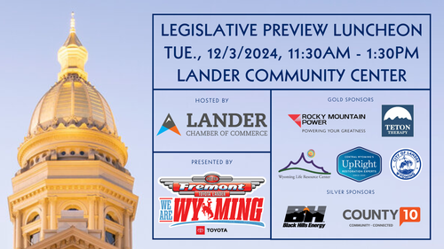 2025 Fremont County Legislative Preview Luncheon