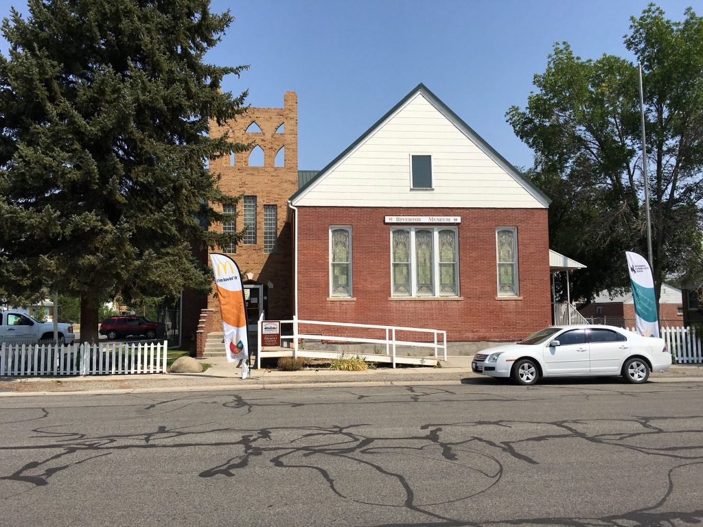 Exterior view of the Riverton Museum, a charming historical building offering exhibits and activities, making it a top thing to do in Riverton, Wyoming.