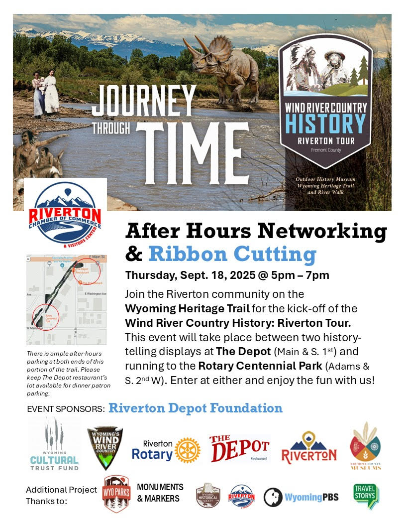 Wind River Country History: Riverton Tour Kick Off trail