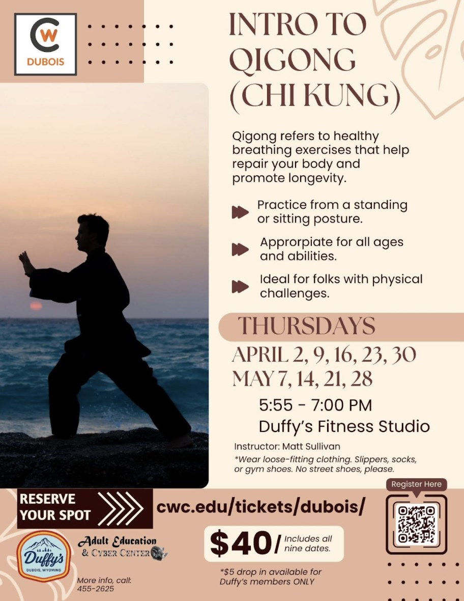 Join instructor Matt Sullivan for Qigong, healthy breathing exercises that help repair your body and promote longevity.